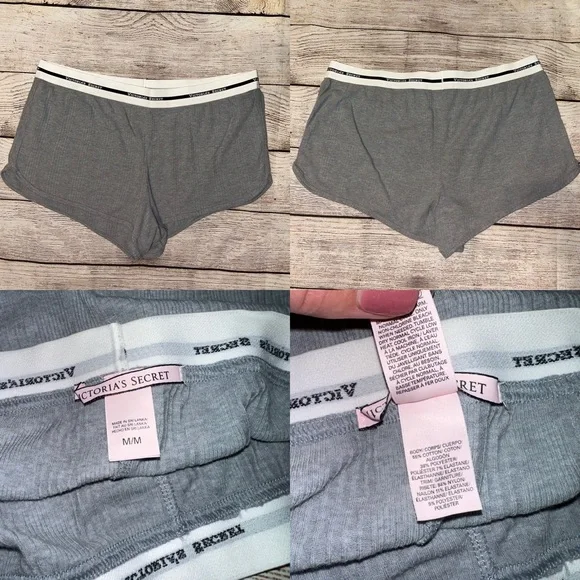 Bundle of 4 Victoria’s Secret Women’s Pajamas Shorts, Size Medium - Picture 4 of 6